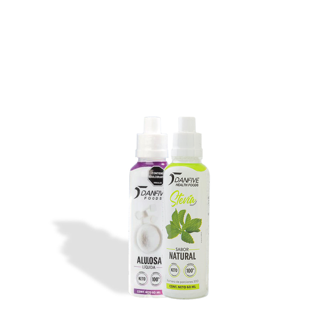 Stevia Alulosa DANFIVEFoods Pack x 2 unidades (60 ml)