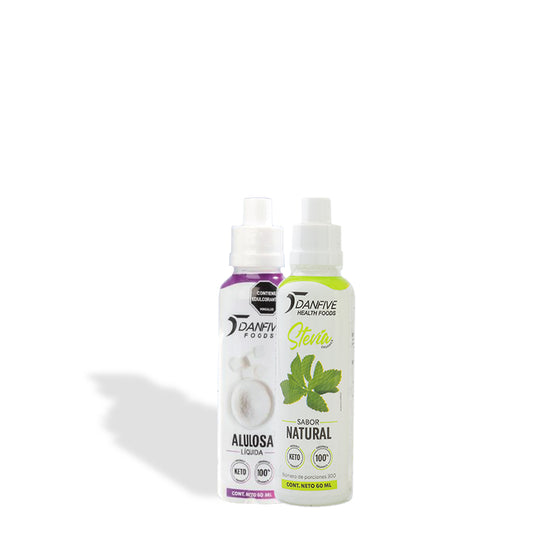 Stevia Alulosa DANFIVEFoods Pack x 2 unidades (60 ml)